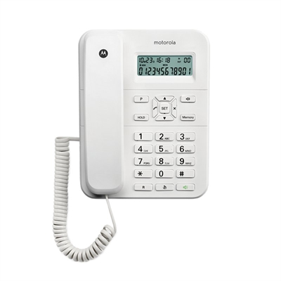 Motorola Ct202 Telefono Ml Id Lcd Blanco